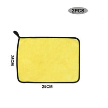 Load image into Gallery viewer, Dokidoge Cotton towels Super Absorbent Microfiber Dog Towel for Small Medium Large Dogs and Cat, Yellow & Grey