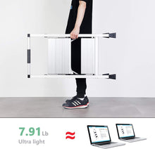 Load image into Gallery viewer, Topfun 2 Step Ladder, Lightweight Aluminum Folding Step Stool, Non-Slip Wide Platform, 225lbs Capacity, Fully Assembled Multi-Use for Household Office Ultra-Light Sturdy Two-Step Ladder