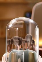 Load image into Gallery viewer, Sikobin Rotary makeup brush storage cartridge dust-proof powder brush storage box desktop eyebrow brush cartridge eye shadow brush barrel