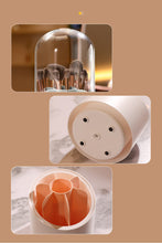 Load image into Gallery viewer, Sikobin Rotary makeup brush storage cartridge dust-proof powder brush storage box desktop eyebrow brush cartridge eye shadow brush barrel